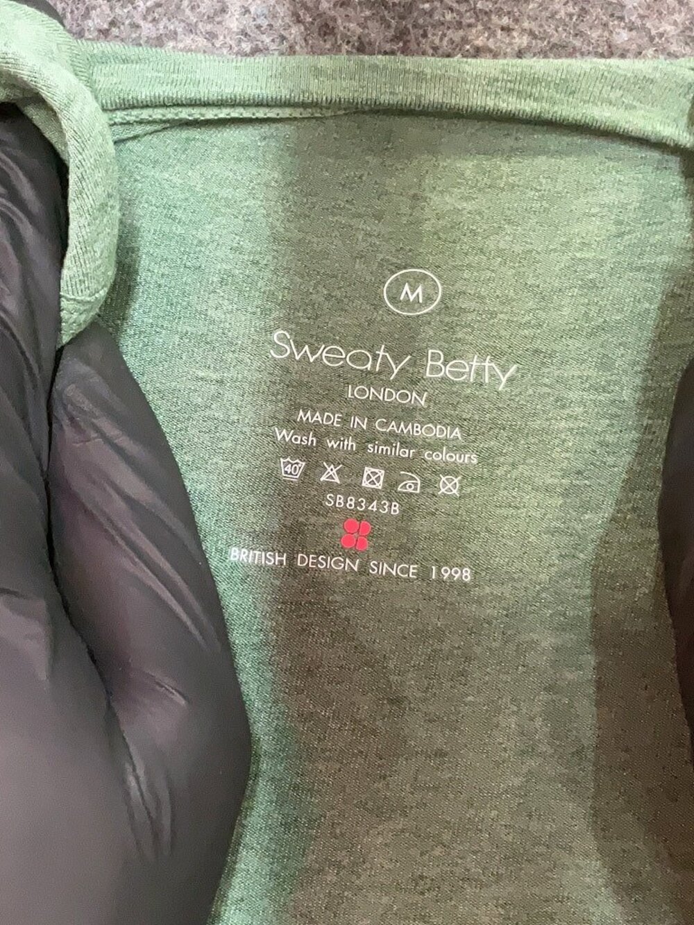 Sweaty Betty Gary Sleeveless Romper Green Size Medium Super Soft - Picture 5 of 5